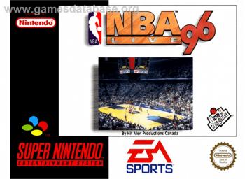 Cover NBA Live '96 for Super Nintendo